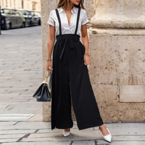 Independence Station Summer New Trunk Women's an Metable Wide -Leg Betsuit