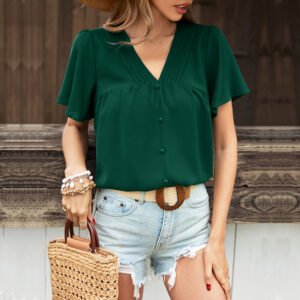 Independence Station Summer New an Fashion Women's Pure Performing Pressure Shirt Woman