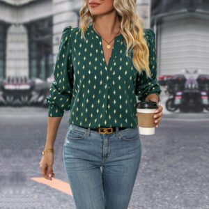explosion shirt spring new an long -sleeved commute hot gold gold women shirt